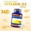 Zipvit Vitamin D3 4000 IU, 360 Maximum Strength Vitamin D