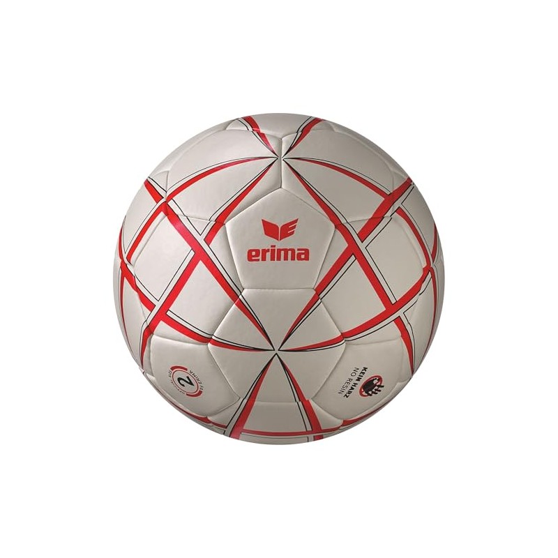 Erima Magic White Training Handball (7202509), White/Red, 1