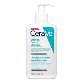 Limpiador Cerave Control Imperfecciones Para Piel con Tendencia Acnéica de Todas las Edades de Dia y Noche 236ml Skin Care