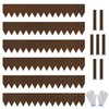 Worth Garden 20ft. Galvanized Steel Landscape Edging - 6-Pack 6.5"