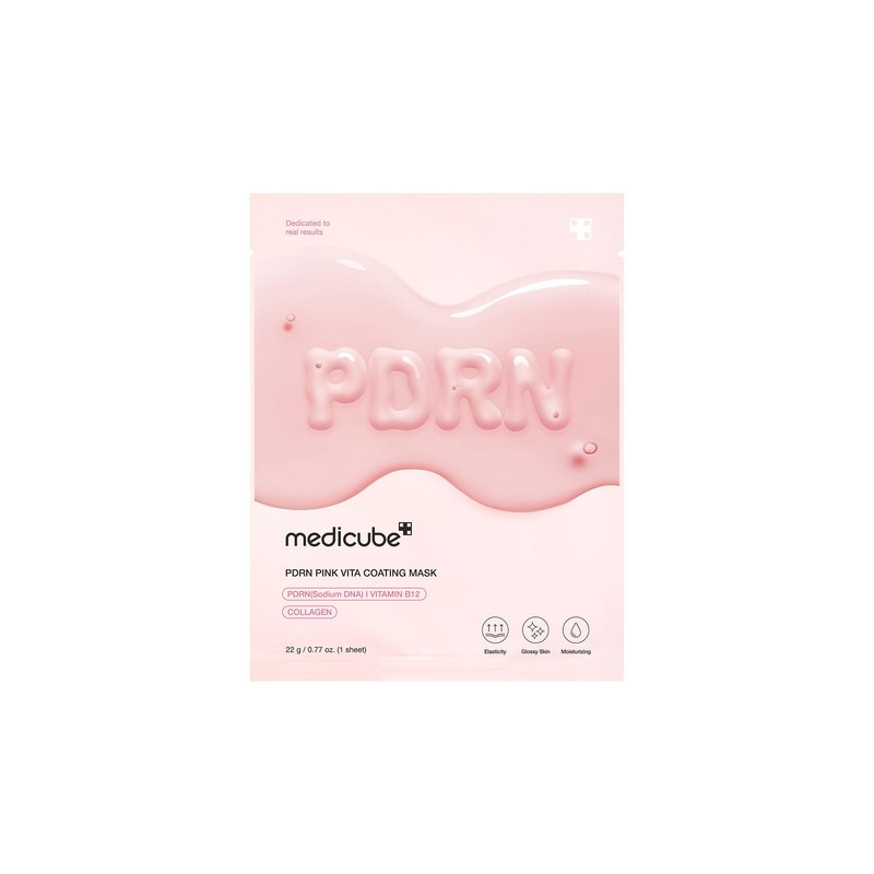 Medicube PDRN Pink Vita Coating Sheet Mask