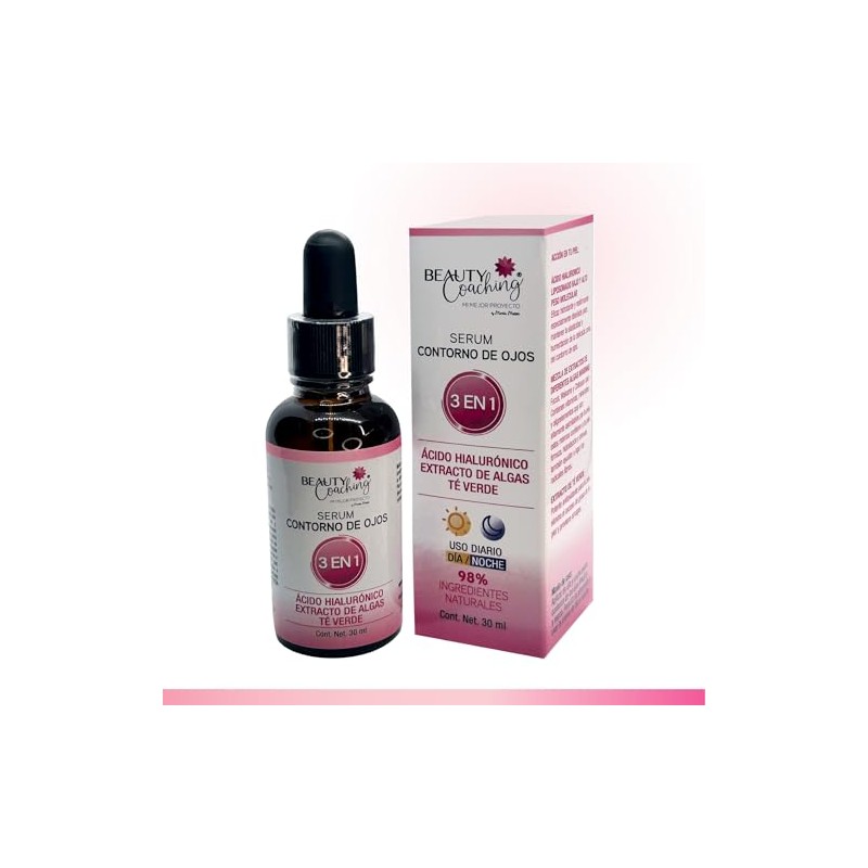 SERUM CONTORNO DE OJOS - 3 en 1 - Ácido