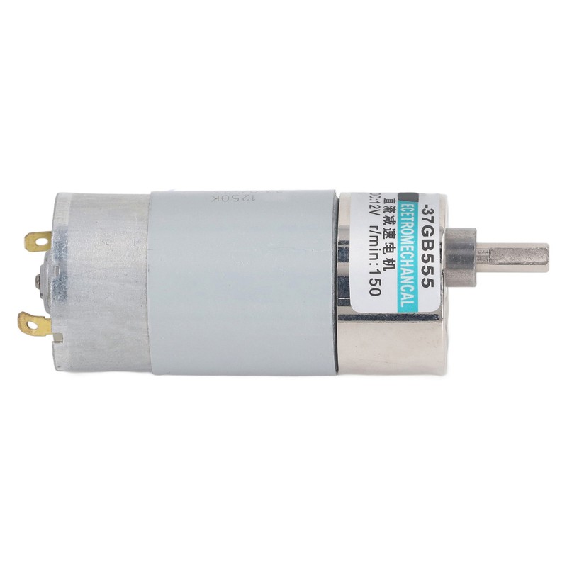 DC 12V 100RPM Gear Motor High Torque Electric Micro Speed