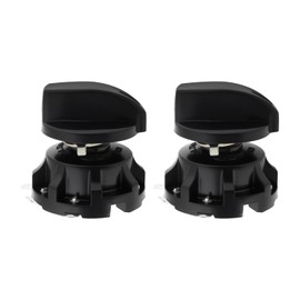 Create idea 2pcs 4 Position 3 Speed Fan Selector Rotary Switch 120v - 250V for Industrial and Household Fans with Knobs