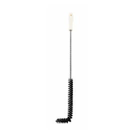 Winco BR-24 L-Shape Fryer Brush, 24.5-Inch,Black/White,Medium