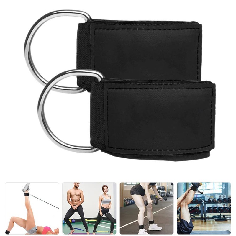 BESPORTBLE 2pcs Neoprene Ankle Strap for Cable Machine Fitness Ankle