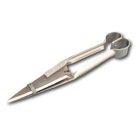 DUE BUOI DOUBLE BOW STRAIGHT SHEEP SHEARS DB 162/32 | 5"1/2 BLADE LENGTH - 12"1/2 TOTAL LENGTH | RAZOR SHARP | HEAVY DUTY