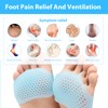 4PCS Metatarsal Pads for Women and Men, Breathable Universal Ball