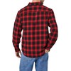 Forever 21 Men's Plaid Flannel Shirt, Red