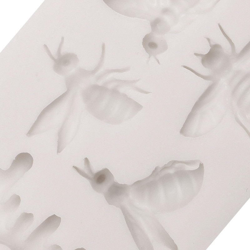 Bumble Bee Silicone Molds Bee Fondant Molds Honeycomb Chocolate Baking