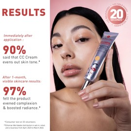 Erborian Erborian Color Correcting CC Cream with Centella Asiatica, Fair (Clair) - Light Multi-Purpose Facial Concealer with Illuminating Finish Soothes & Hydrates - SPF Korean Skincare Skin Perfector - 1.5 Oz