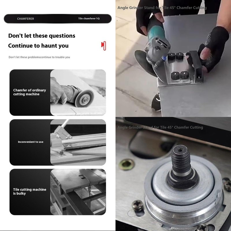 RunMo Angle Grinder Stand Grinder Holder Support Tools for Tile