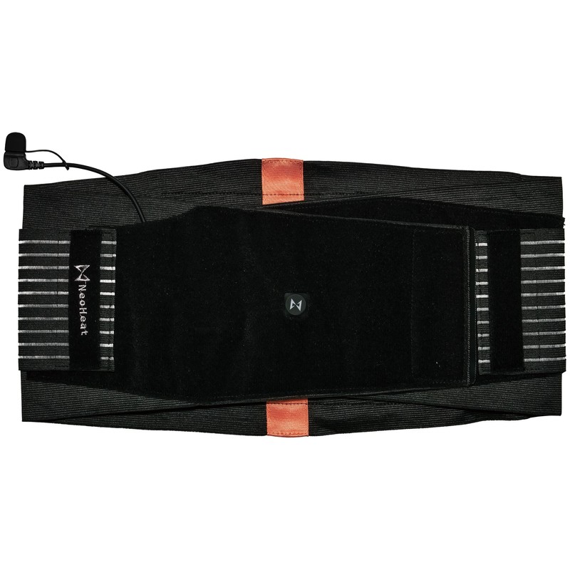 NeoHeat NH01-HWS-BK Heated Waist Supporter, Warm Activation, USB Powered