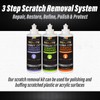 Rolite 3 Step Scratch Removal System for Clear Plastic and