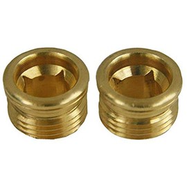 LASCO SB-77NL 1/2 by 24 by 11/32 No Lead Brass Faucet Seats for Streamway Brand, 2-Pack