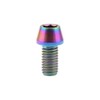 Ruifu 5pcs M8x15 Cone Head Titanium Alloy M8x15mm Bolt Screw