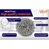 Topest Stainless Steel Scourer |12 Pack | Dish Washing Up