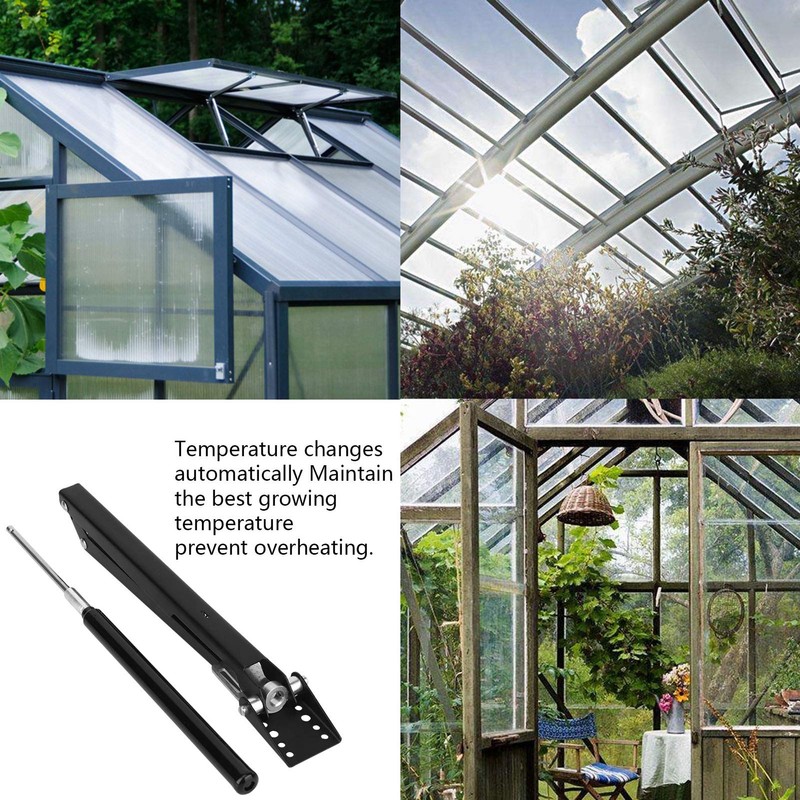 Greenhouse Window Vent Opener, Greenhouse Window Opener Kit Aluminum Alloy