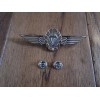GERMAN MILITARY MASTER JUMP WINGS BADGE 3 3/4" DOUBLE POST
