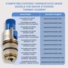 47439000 Thermostatic Cartridge Replacement – 1/2" Compact Version Compatible with