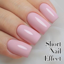 Double Rhythm- Esmalte de uñas en gel de 15 ml, puro y transparente, mismo color, mismo frasco, esmalte en gel para manicura artística, salón de