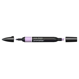 Winsor & Newton ProMarker, Orchid, Multicolored, Felt Tipped Marker, 160 Colors, Fine and Broad Nibs, Translucent Quality, Smooth Transitions, No Streaking