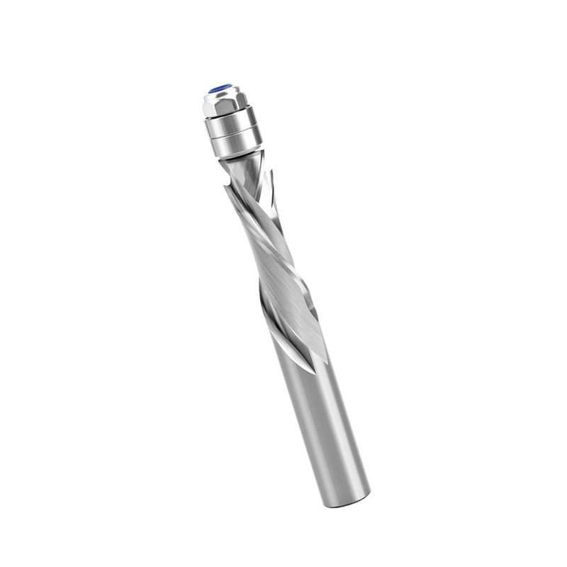 Compression Flush Trim Router Bit Cemented Carbide 1/2 Shank Spiral