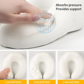 TROYSINC Travel Pillow, Cute Fish Headrest, Travel Sleeping Pillow for Children and Adults, Neck Pillow, Travel for Airplane Chair, Home and Office Sleeping Pillow (Pink)