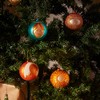 Alessi Asinello Weihnachtsbaumkugel aus mundgeblasenem Glas, Handdekoriert, 1er Pack, 9,0