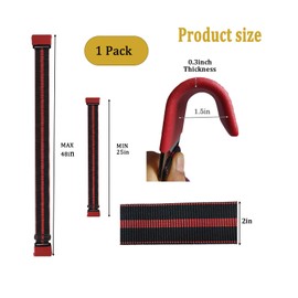 HANPINYUAN Metal Double Claw Outdoor Locking Bear Proof Trash Can Lid Lock for Animals,Universal Adjustable Raccoon Proof Garbage Can Lock 1PC