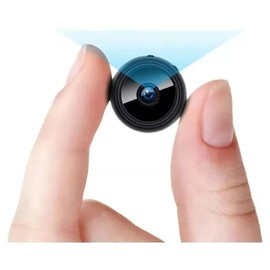 Genérico Mini Cámara IP WiFi Full HD con Visión Nocturna – Monitoreo Remoto para Hogar u Oficina, Compatible con iOS y Android