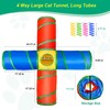 ZeyZoo ZeyZoo Cat Tunnel 4 Way Collapsible Cat Toys, with