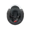MMG Motorcycle Scooter Open Face Helmet Crux Flip Up Visor