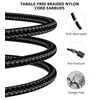 iMangoo Wired Earbuds USB C Headphones Headset with Microphone for