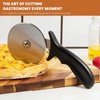 QINXUANGE Pizza Cutter, Professional Pizza Slicer, Stainless Steel Blade and