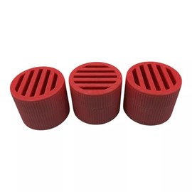 Set of 3 PRO-DOG Scent Detection Training Containers (RED)
