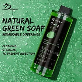 Dragon Art Dragon Art 16.9oz Green Soap Prep Wash with 8oz Squeeze Bottle For Tattoos and Piercings