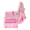 Musical Jewelry Box Large Space Mirror Design Music Jewelry Organizer