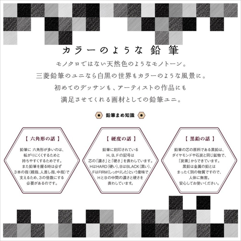 Mitsubishi Uni Writing and Drawing Pencils