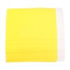500PCS Paper Wristband Yellow Bracelets Disposable Waterproof Tear Resistant Paper
