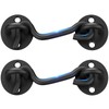 Barn Door Lock Gate Latch - 2 Pack 4 Inch
