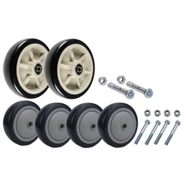 U-Boat Stock Cart - Platform Truck Replacement Wheel and Axle Kit