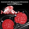 Car Cup Coaster, Universal Bling Crystal Rhinestone Car Cup Insert