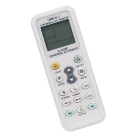 Unbranded K-1028E Remote control for 1000 In 1 York WFI Carrier LG Fujitsu Air Conditioner