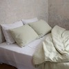 Flat Sheet with Elastic White Linen
