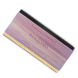 Rexzono Cedar Wood Cashmere Comb, Wooden Fabric Shaver, Portable Depiller Tool for Sweaters, Wool, Knits, Scarves, and Clothing, Removes Fuzz, Bobbles, and Pills