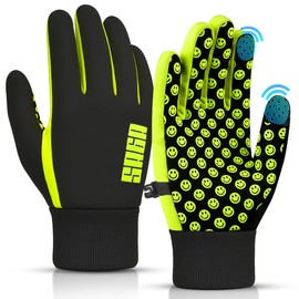 SAGA SPORTS Kids Winter Gloves – Warm Cold Weather Gloves for Boys & Girls – Touchscreen Compatible for Snow, Ski, Cycling