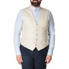 Perry Ellis Big & Tall Suit Vest Men's Tall, Natural