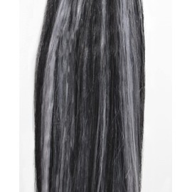 Leruikair Human Hair Bundles 08 10 12 Inch Straight Bundles Human Hair Highlight Chocolate Grey P4/Grey Unprocessed Brazilian Soft Quick Weave Hair for Black Women