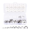 120PCS Snap Rings Assortment Kit Corrosion Resistant Stainless Steel Retaining